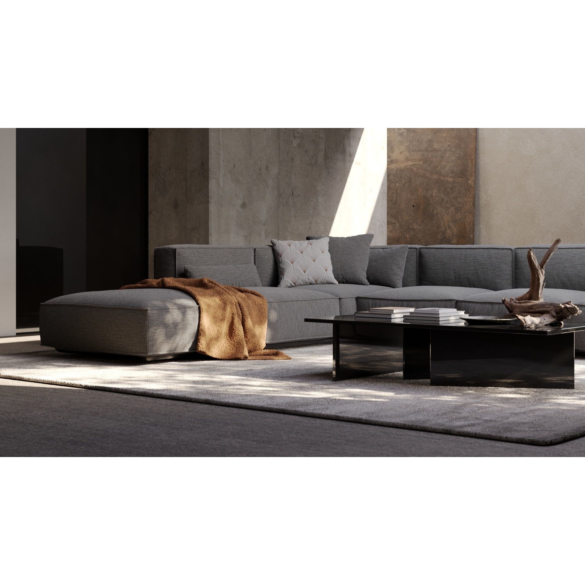 Virtual Location 001 - Cinema 4D Corona Scene 3D Model - View 3