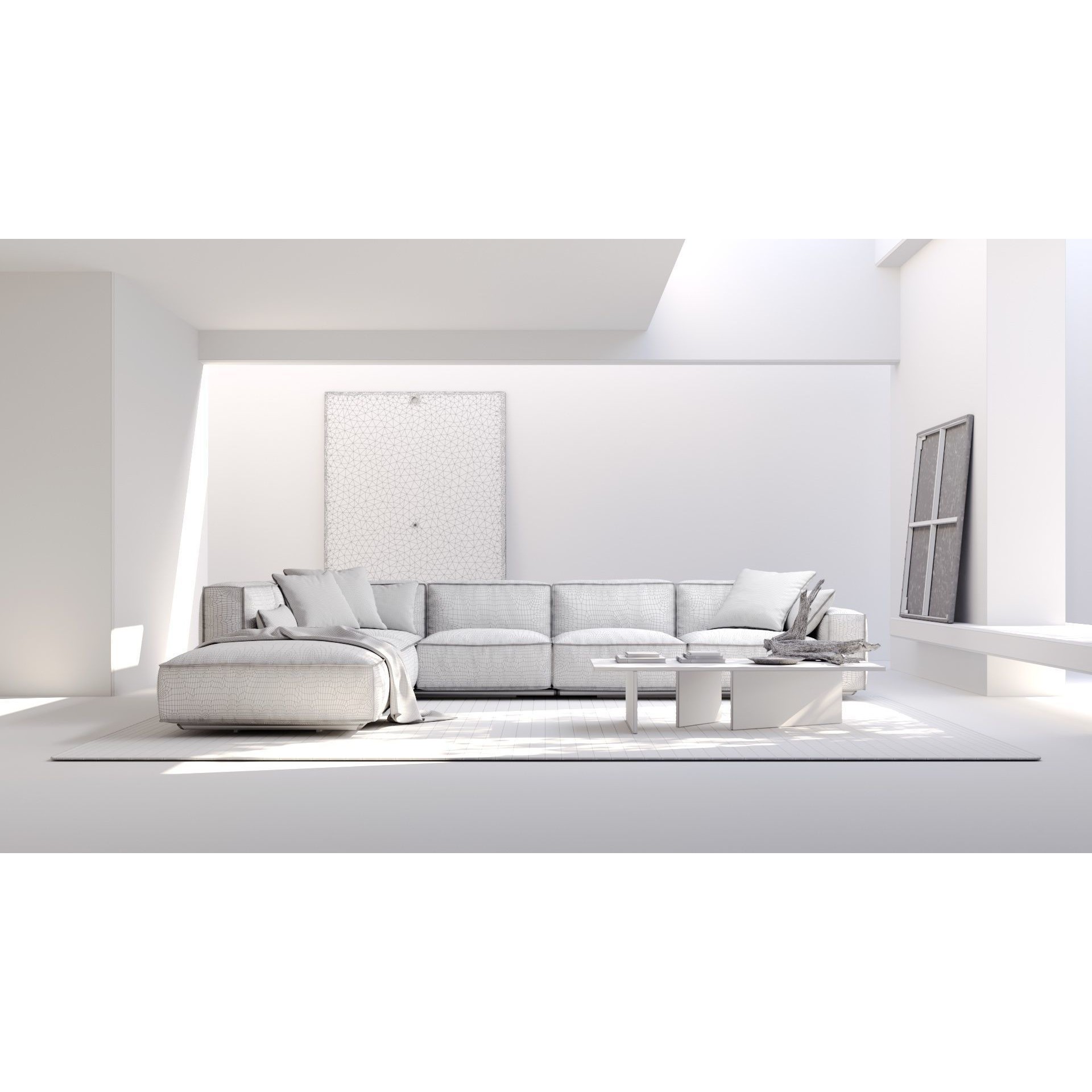 Virtual Location 001 - Cinema 4D Corona Scene 3D Model - View 9