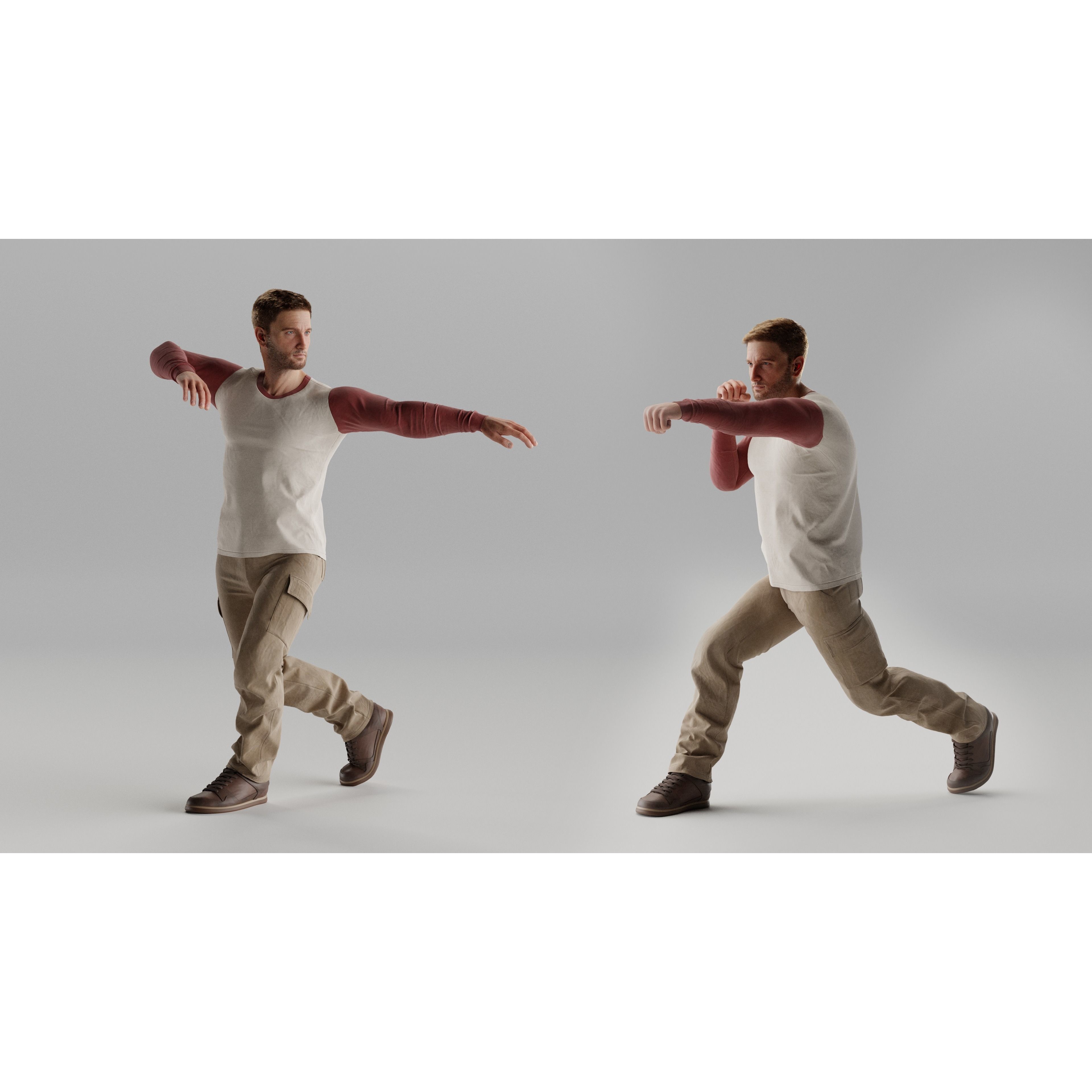 Character Michel - Rigged Game-Ready 3D Model - View 12