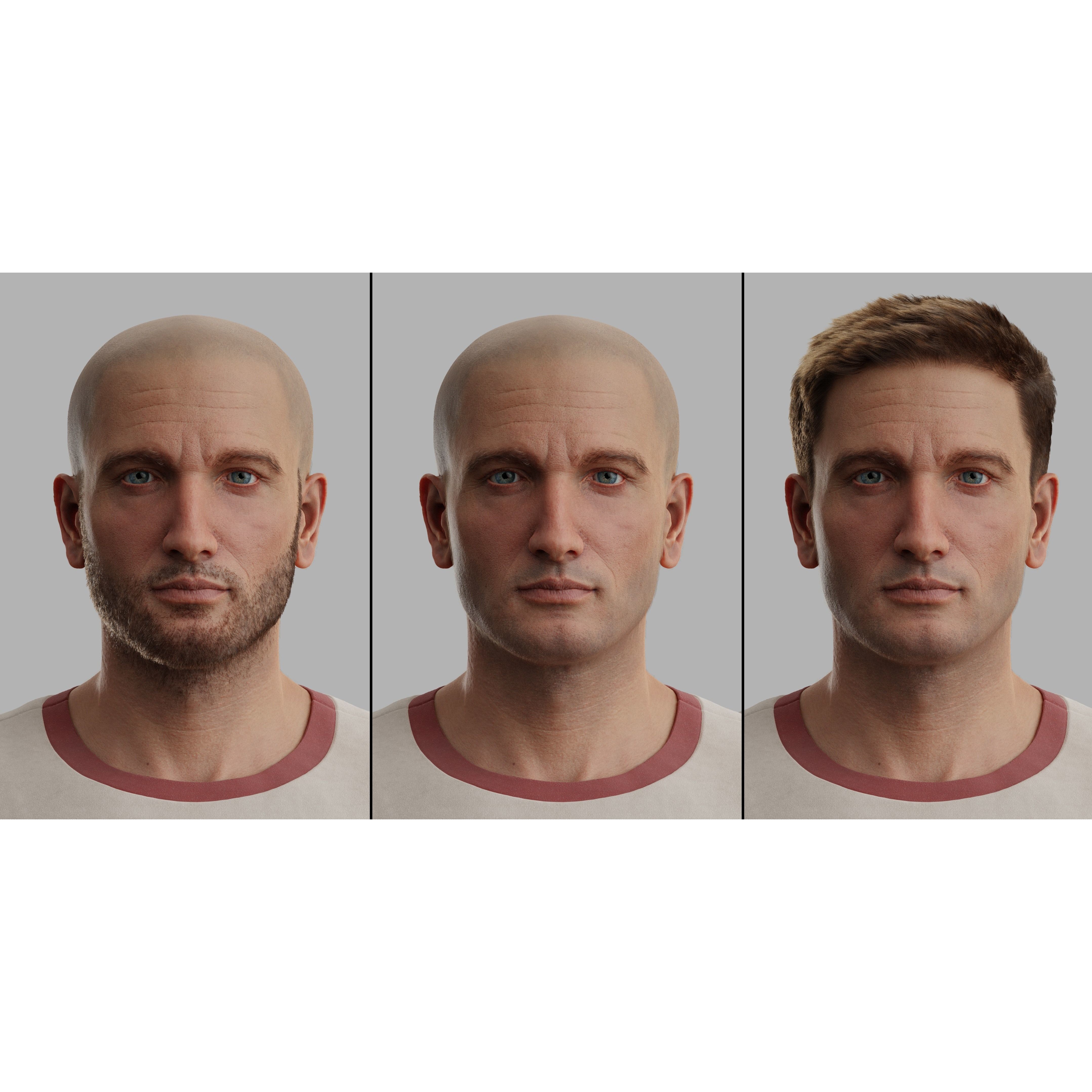 Character Michel - Rigged Game-Ready 3D Model - View 14