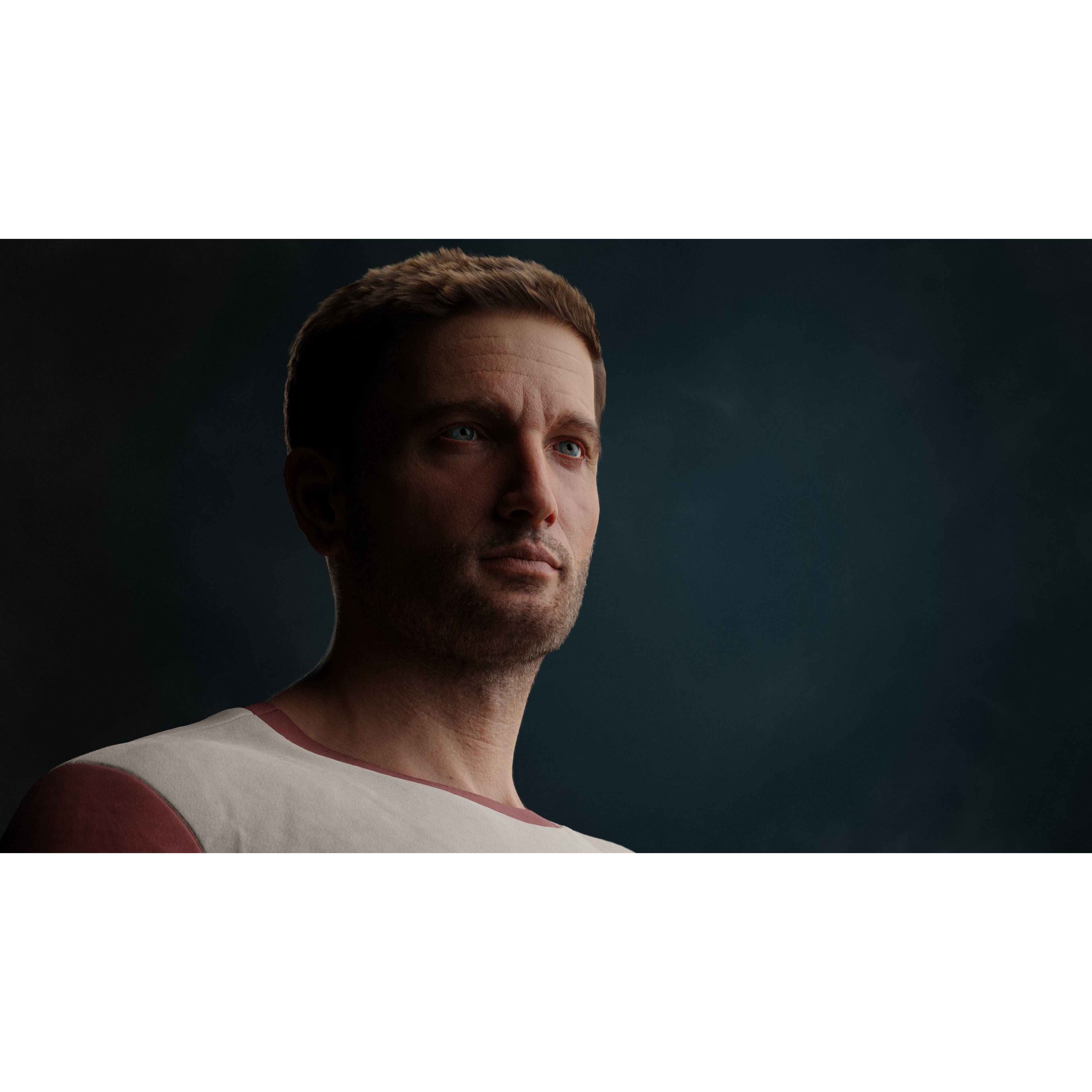 Character Michel - Rigged Game-Ready 3D Model - View 3
