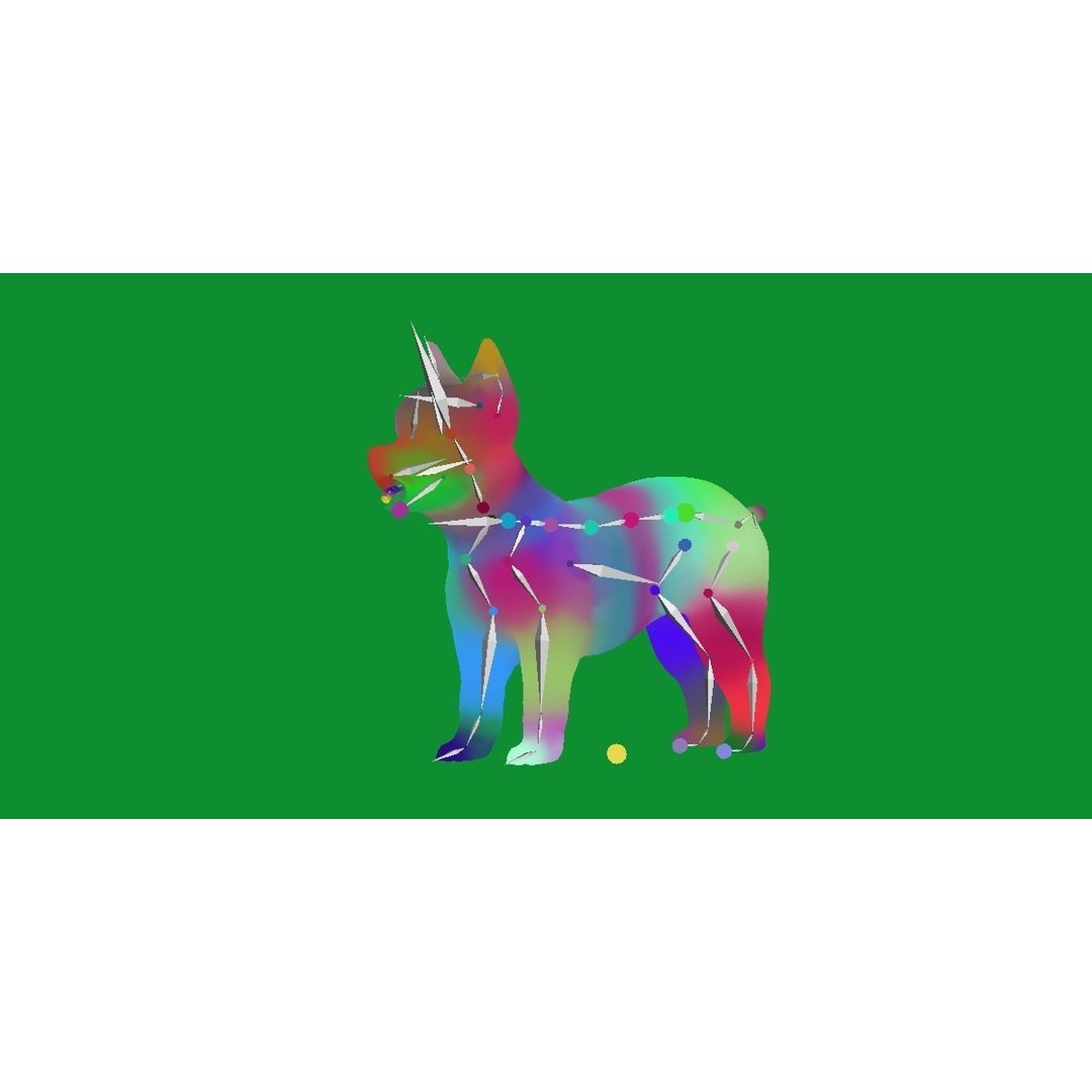 Yorkshire Terrier Dog 3D Model – Low Poly Game Ready, FBX & Blender - View 28