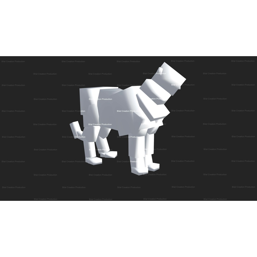 Cheetah 3D Model – Low Poly Rigged Animated Character, FBX - View 22