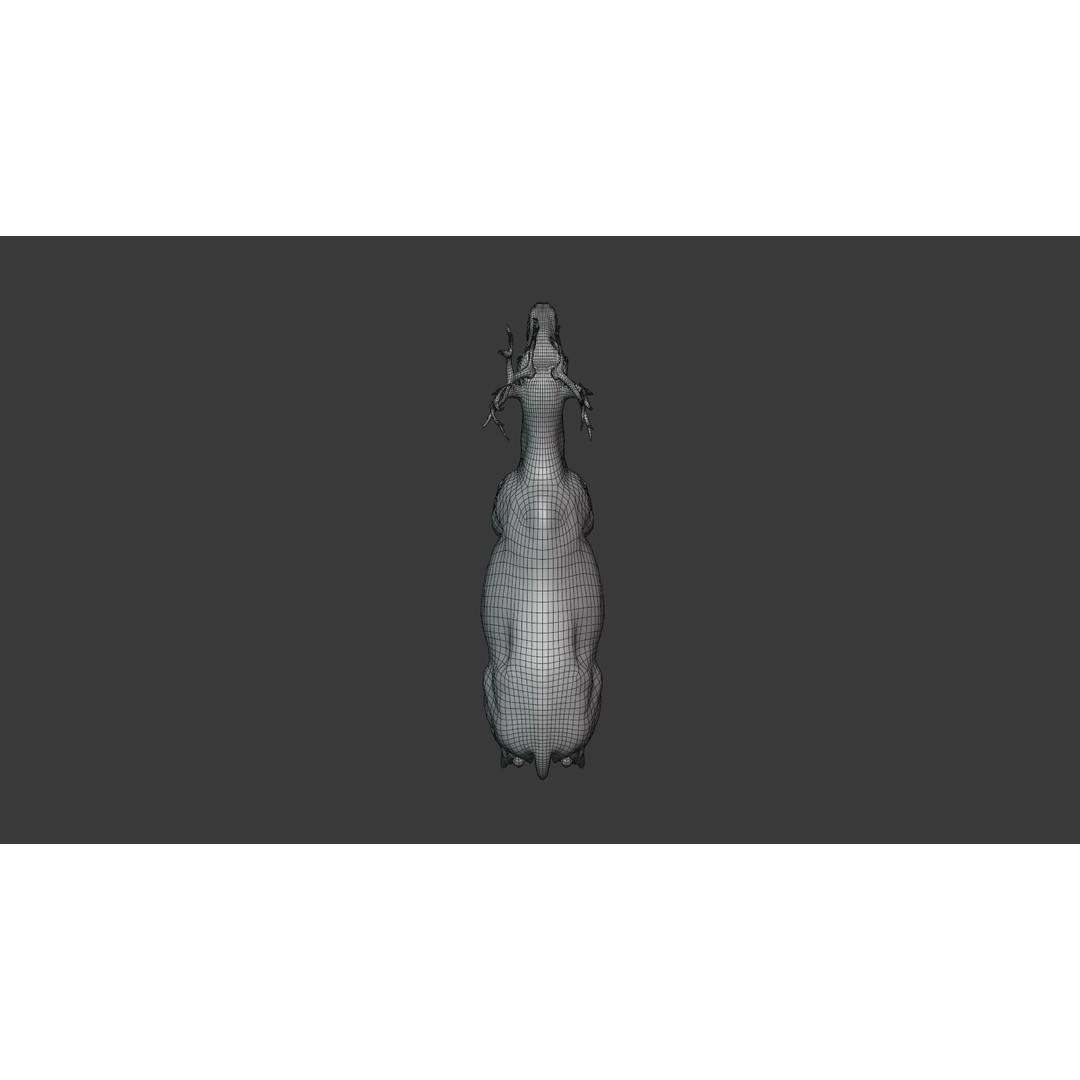 Reindeer Male and Female 3D Model – Animated Rigged Characters, Blender - View 15
