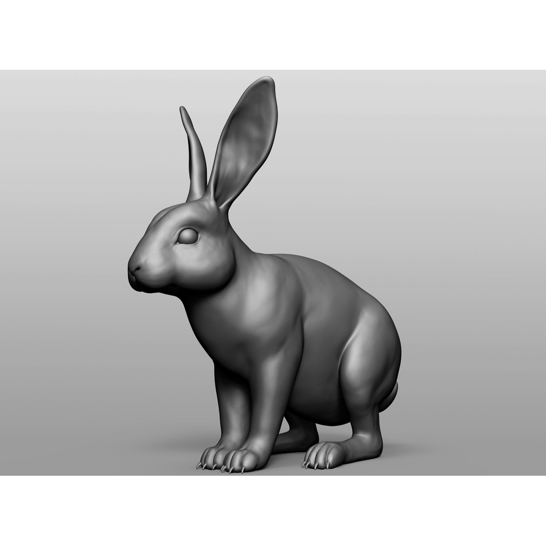 Domestic Baby Animals 3D Model – Realistic Farm Animals, OBJ & ZTL - View 85