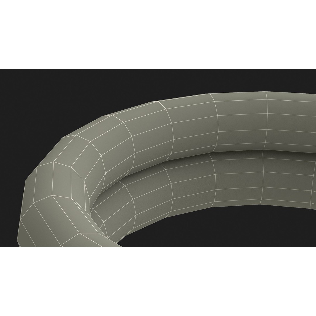 Ring Dog Toy 3D Model – Interactive Training Tool, PBR Textures, FBX