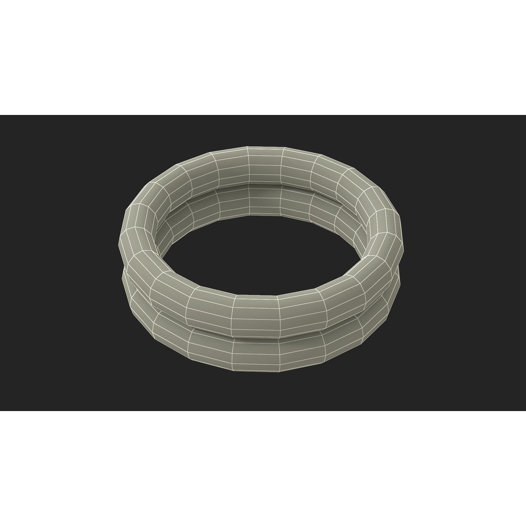 Ring Dog Toy 3D Model – Interactive Training Tool, PBR Textures, FBX - View 22