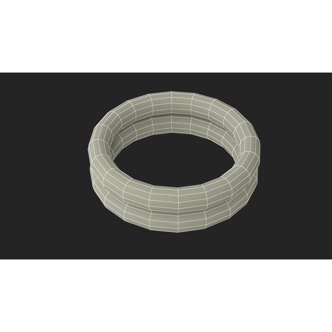 Ring Dog Toy 3D Model – Interactive Training Tool, PBR Textures, FBX - View 23