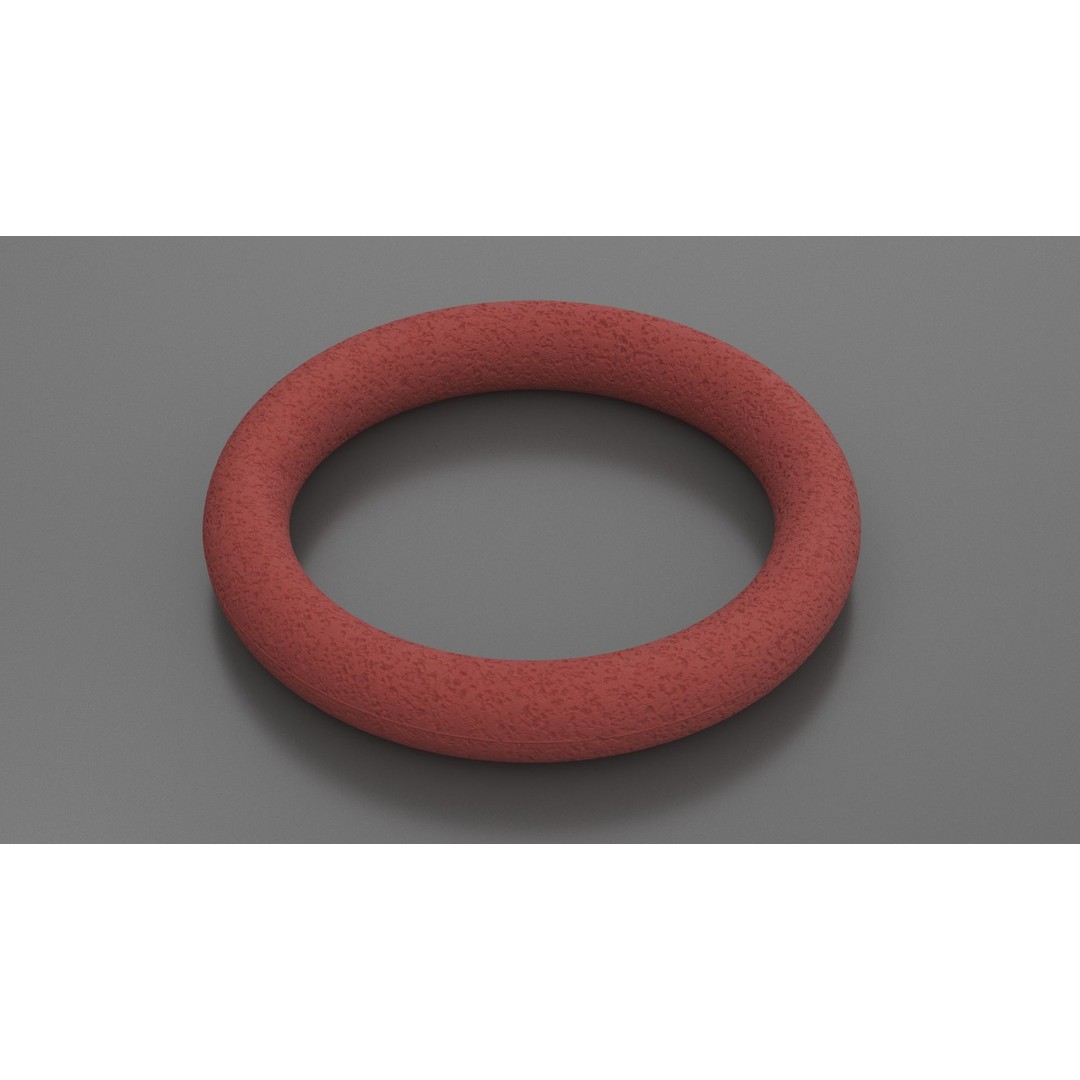 Ring Dog Toy 3D Model – Interactive Training Tool, PBR Textures, FBX - View 4