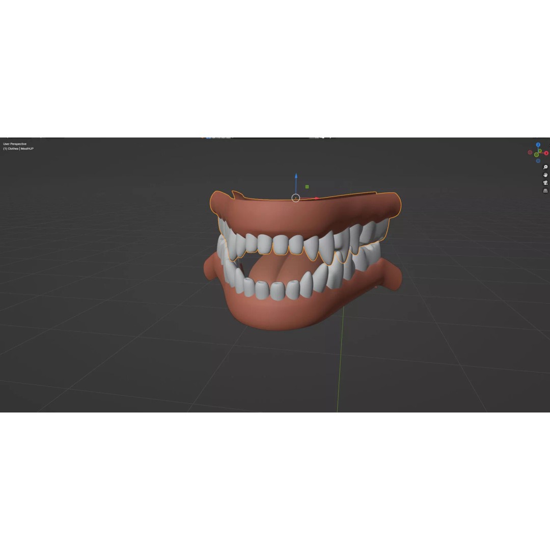 Tess Anthro Tiger 3D Model – Low Poly Rigged Character, Blender, FBX - View 37