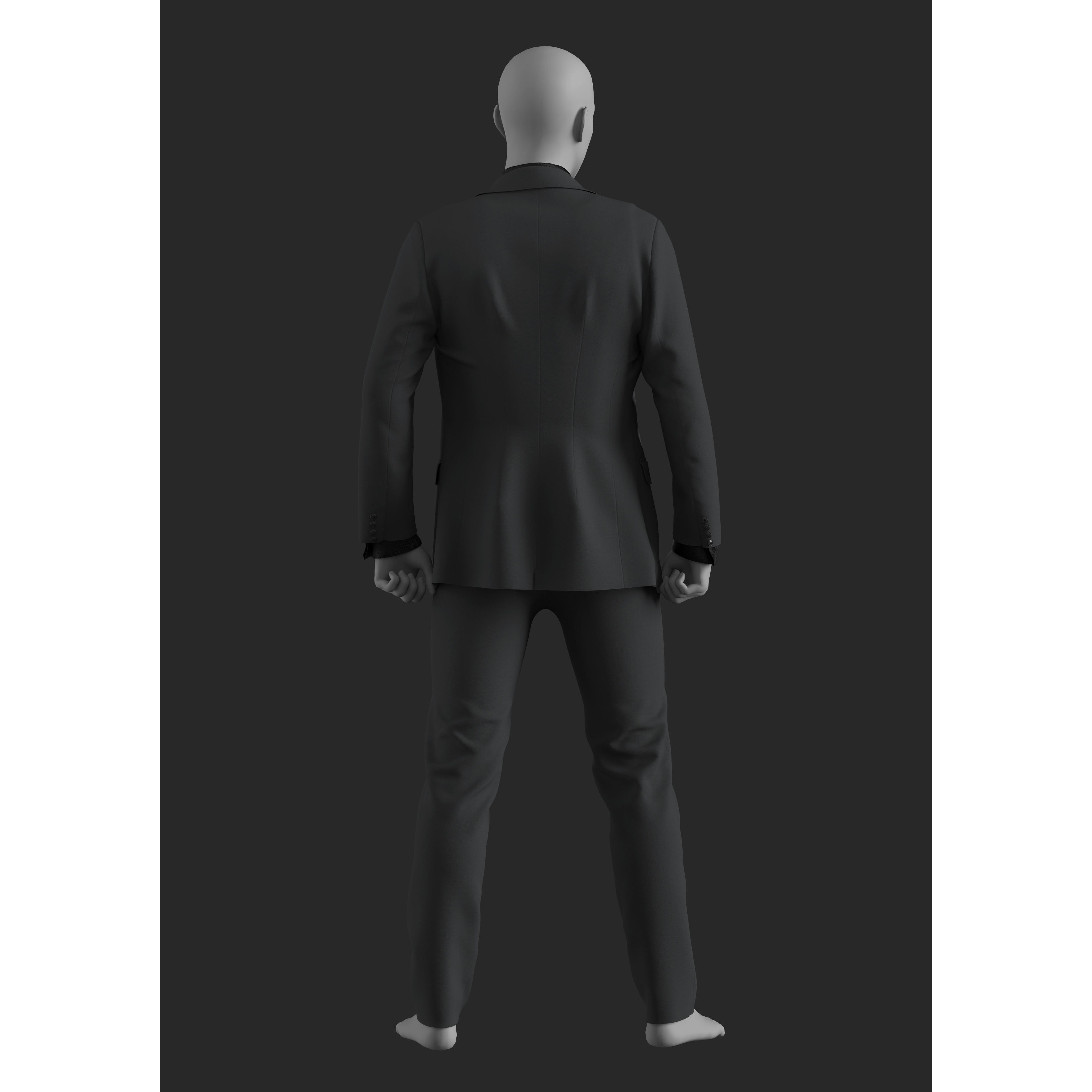 Mens Outfit 30 - Game-Ready 3D Model - View 6