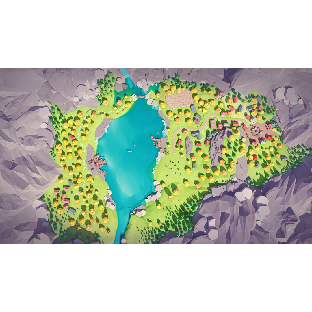 Village 2 3D Model – Low Poly Game Asset Pack for Environments - View 23
