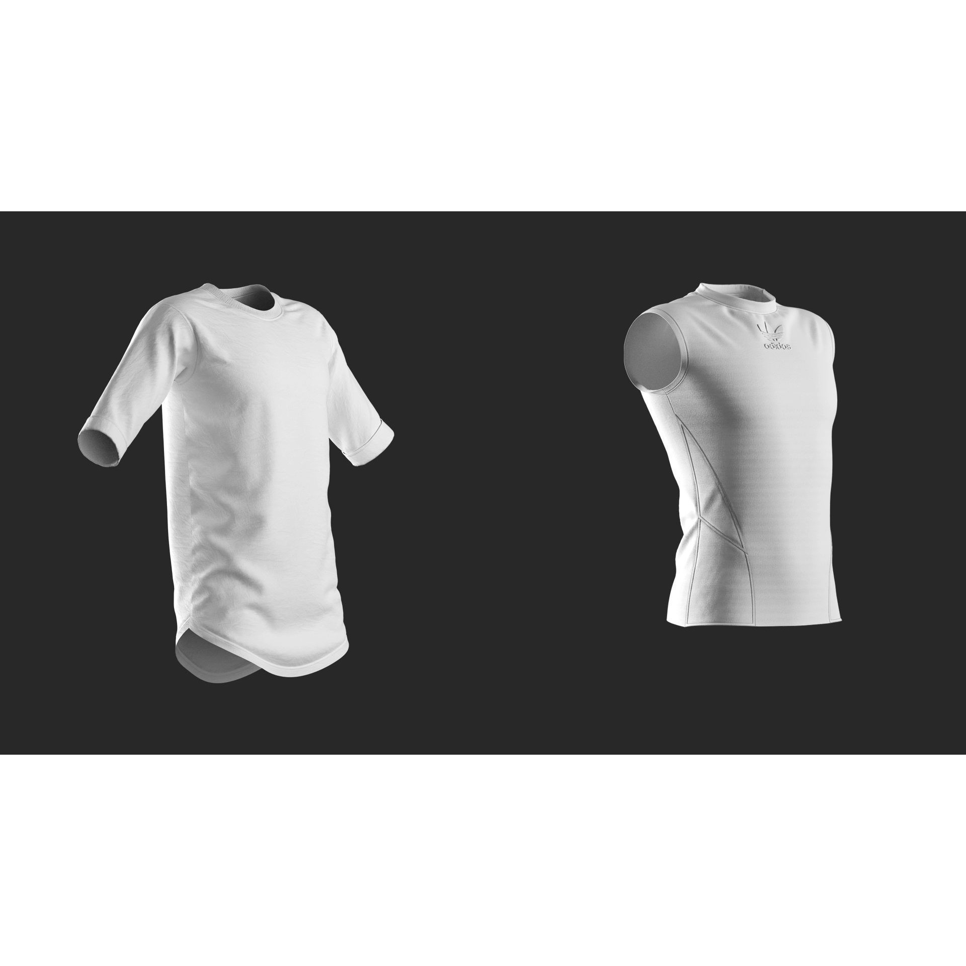 18 Men's Clothes - High-Poly Game-Ready 3D Model - View 7