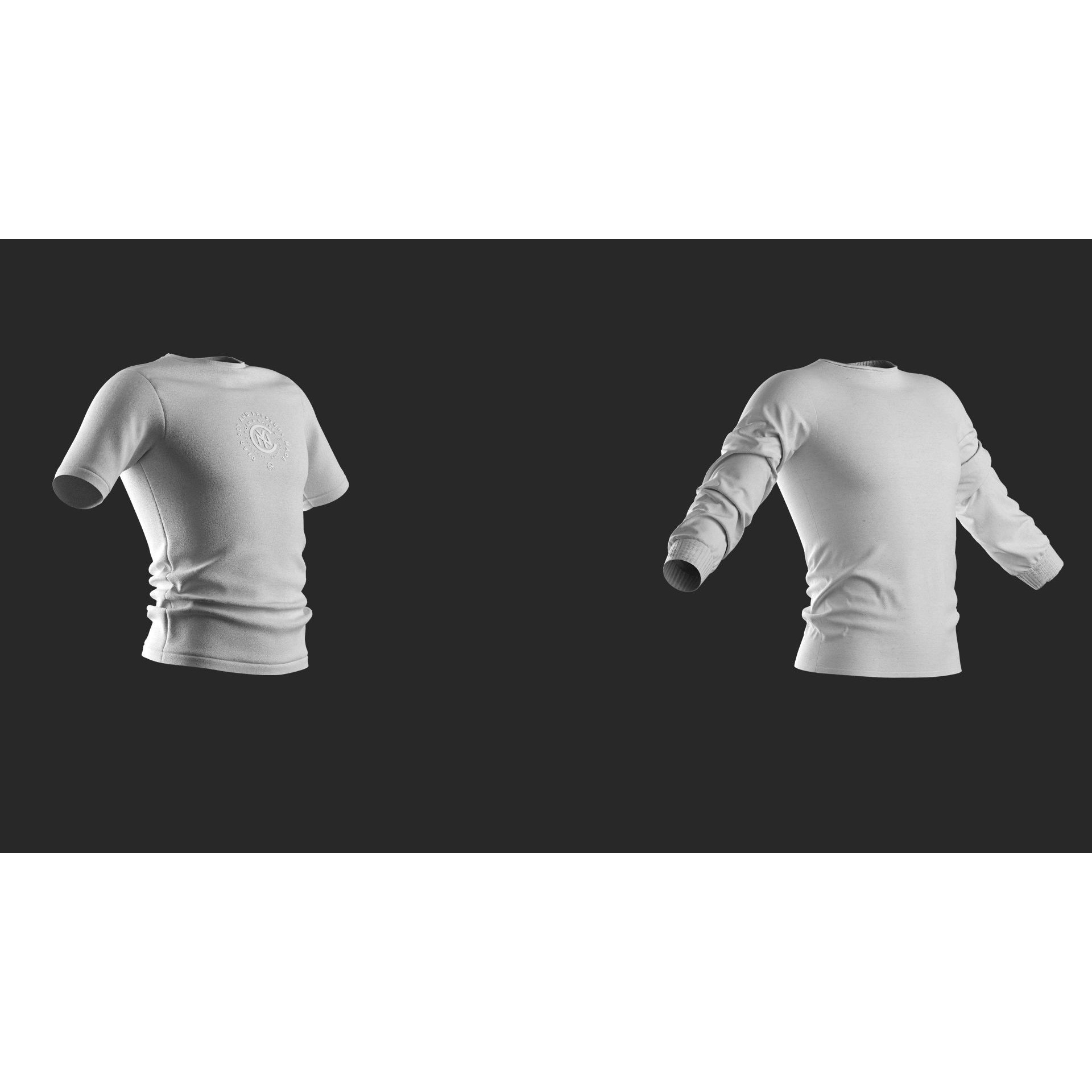 18 Men's Clothes - High-Poly Game-Ready 3D Model - View 8