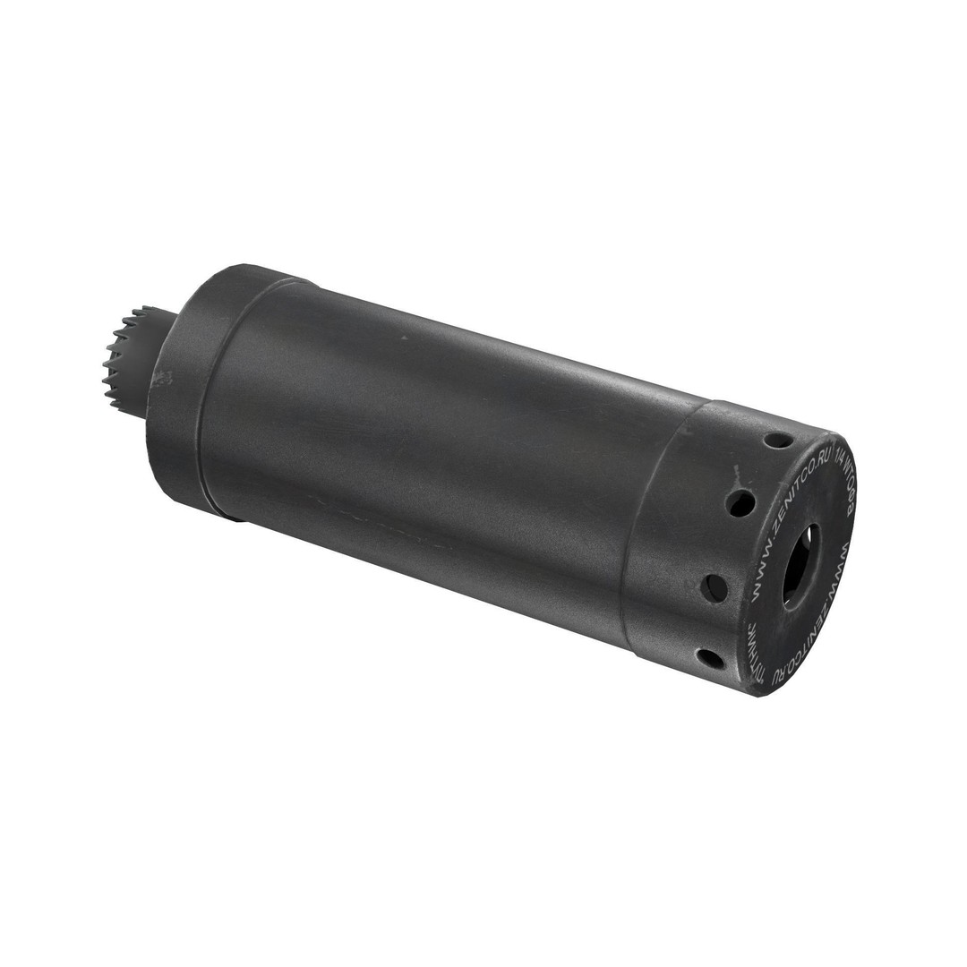 DTK Putnik Suppressor 3D Model – High Poly Game-Ready Asset, FBX, OBJ - View 5