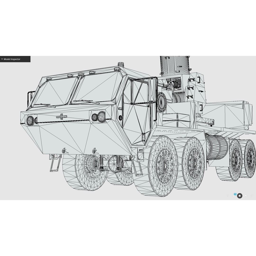 Centurion C-RAM 3D Model – Low Poly Military Vehicle, FBX - View 18