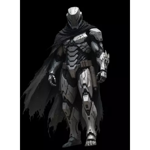 Doomsday Warrior 3D Model – High Poly Rigged Character, FBX - View 3