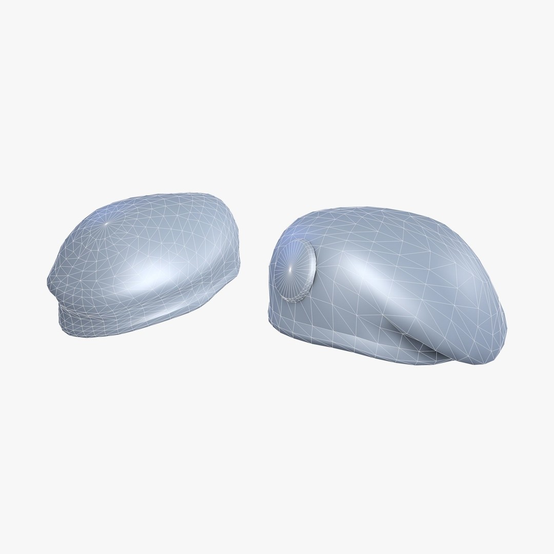 Special Forces Beret 3D Model – Low Poly Game Ready Asset, FBX, OBJ - View 16