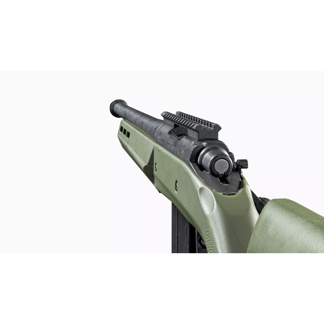Remington 700 Tactical Sniper Rifle 3D Model – Low Poly Game Asset, FBX - View 14