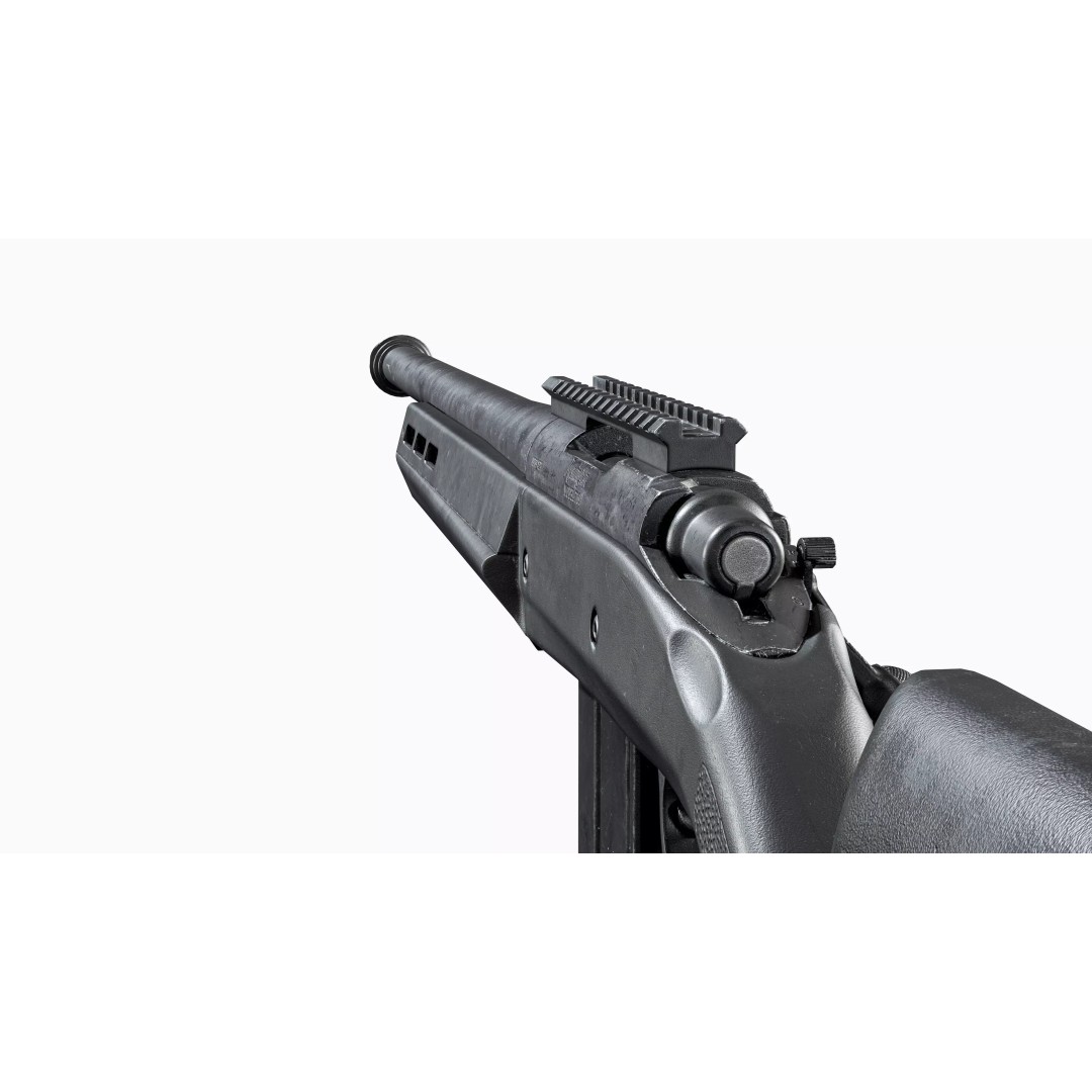 Remington 700 Tactical Sniper Rifle 3D Model – Low Poly Game Asset, FBX - View 15