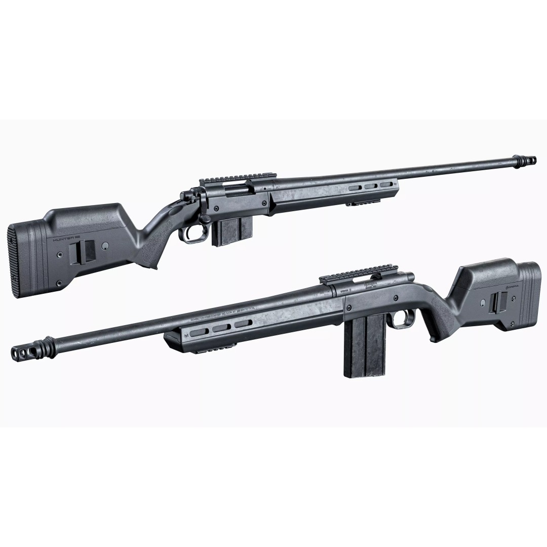 Remington 700 Tactical Sniper Rifle 3D Model – Low Poly Game Asset, FBX - View 18