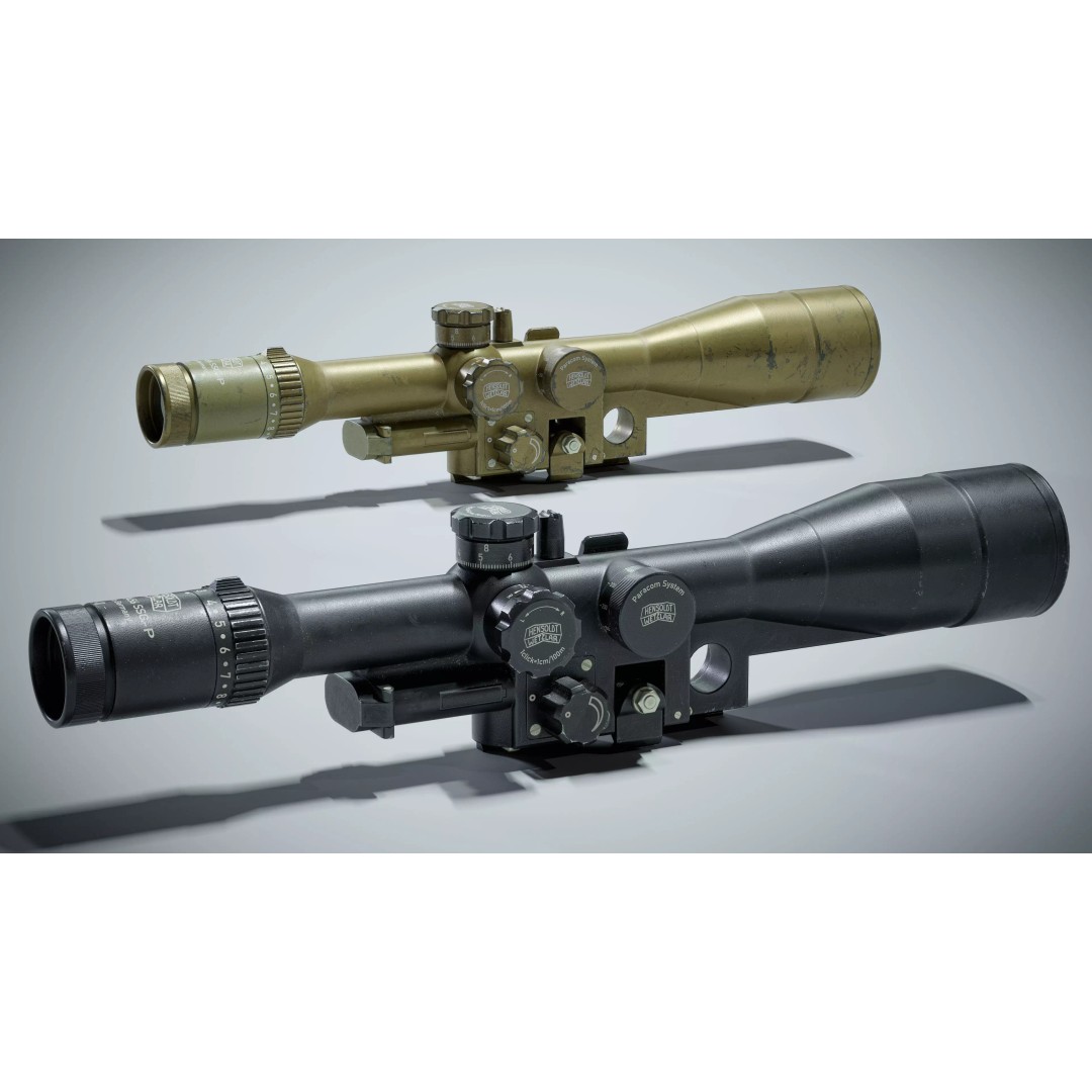 Remington 700 Tactical Sniper Rifle 3D Model – Low Poly Game Asset, FBX - View 21