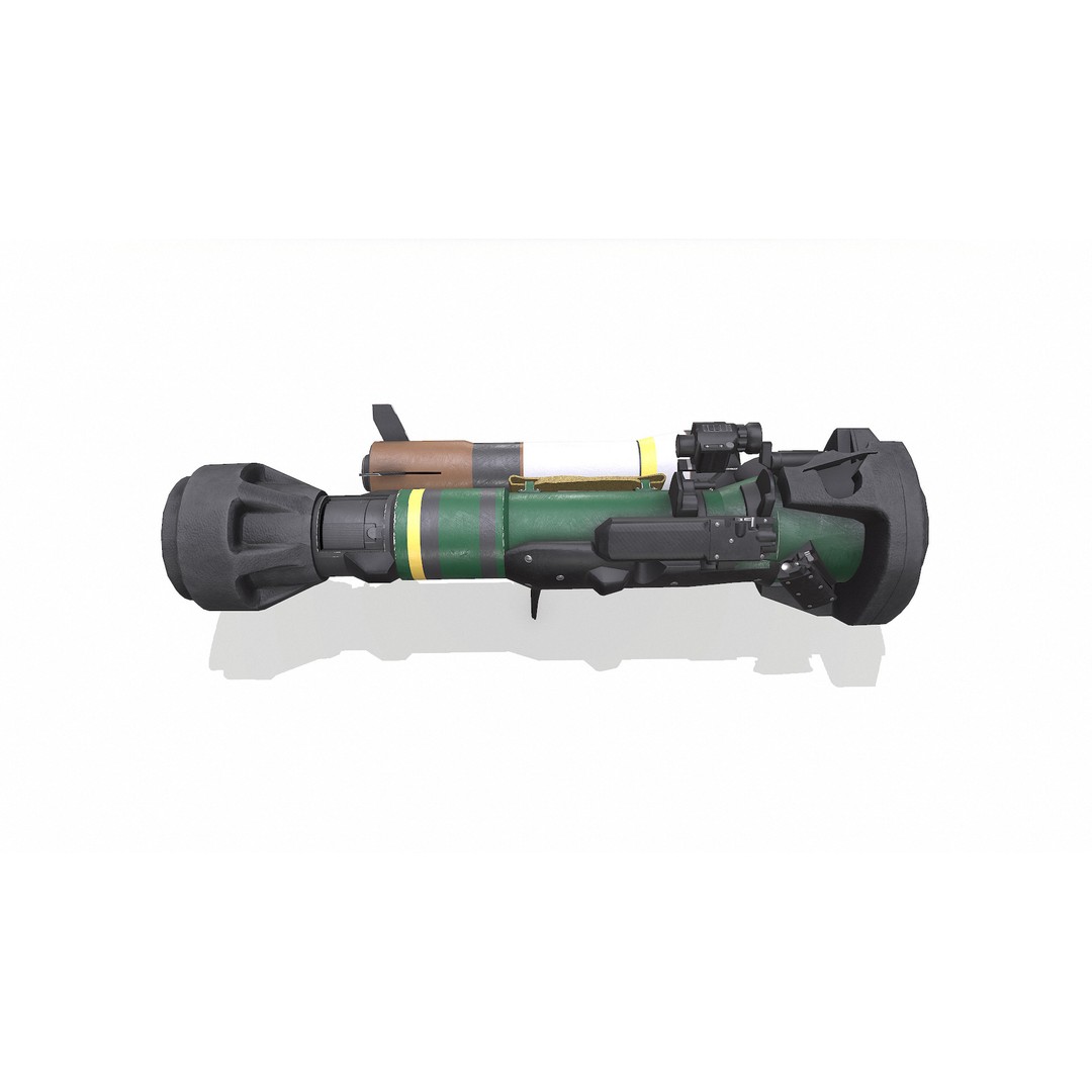 NLAW Anti-Tank Weapon 3D Model – Low Poly PBR Game Asset, FBX - View 11