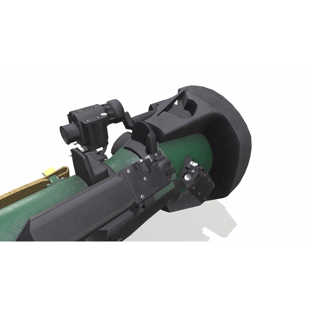 NLAW Anti-Tank Weapon 3D Model – Low Poly PBR Game Asset, FBX - View 16