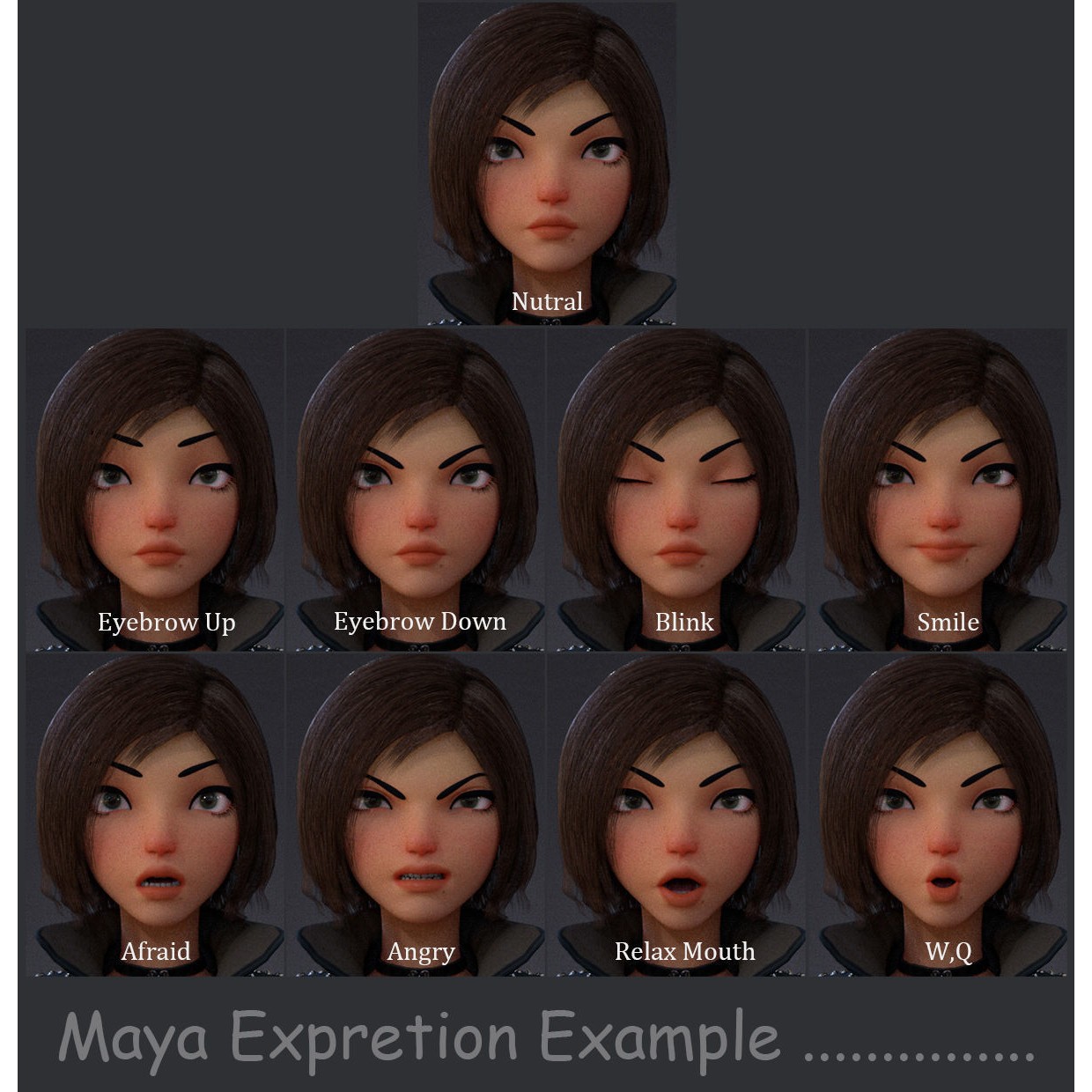 Violet Rig 2 Outfit - Low-Poly Game-Ready 3D Model - View 18