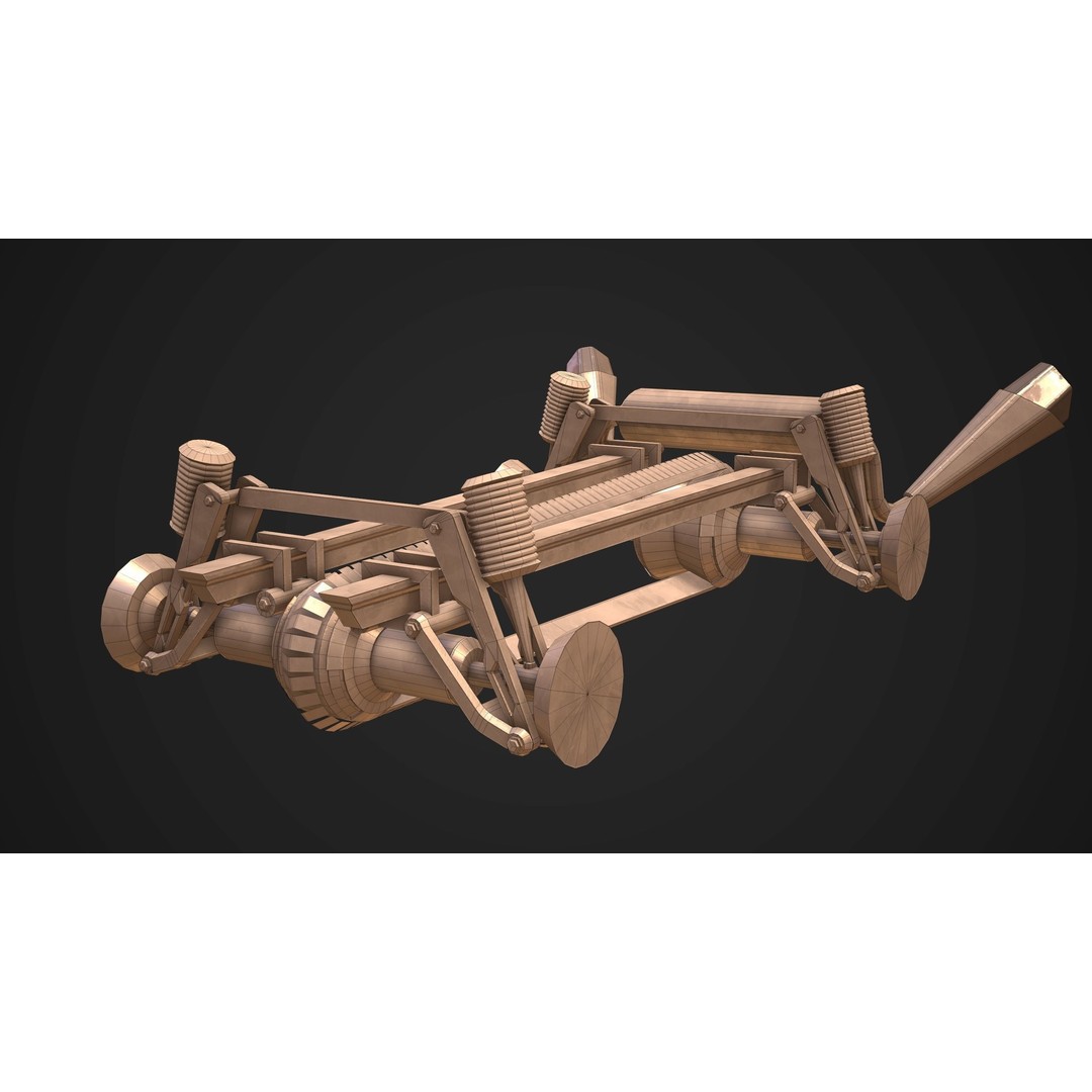 Sci-Fi Armored Military Vehicle 3D Model – Low Poly PBR Game Asset, FBX - View 24