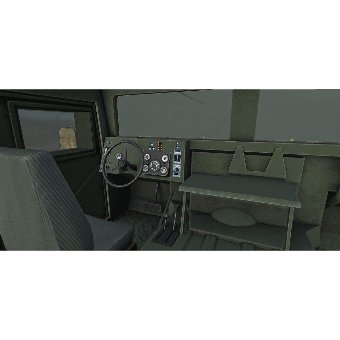 Humvee M1151A1 3D Model – Low Poly Military Vehicle, Game Ready, PBR - View 10