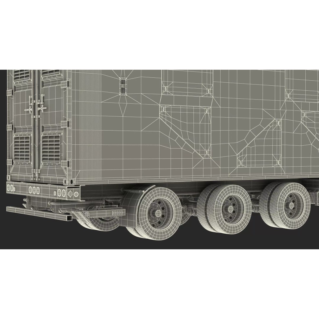 Missile Launcher 3D Model – Sand Camo Military Vehicle, PBR Textures - View 29