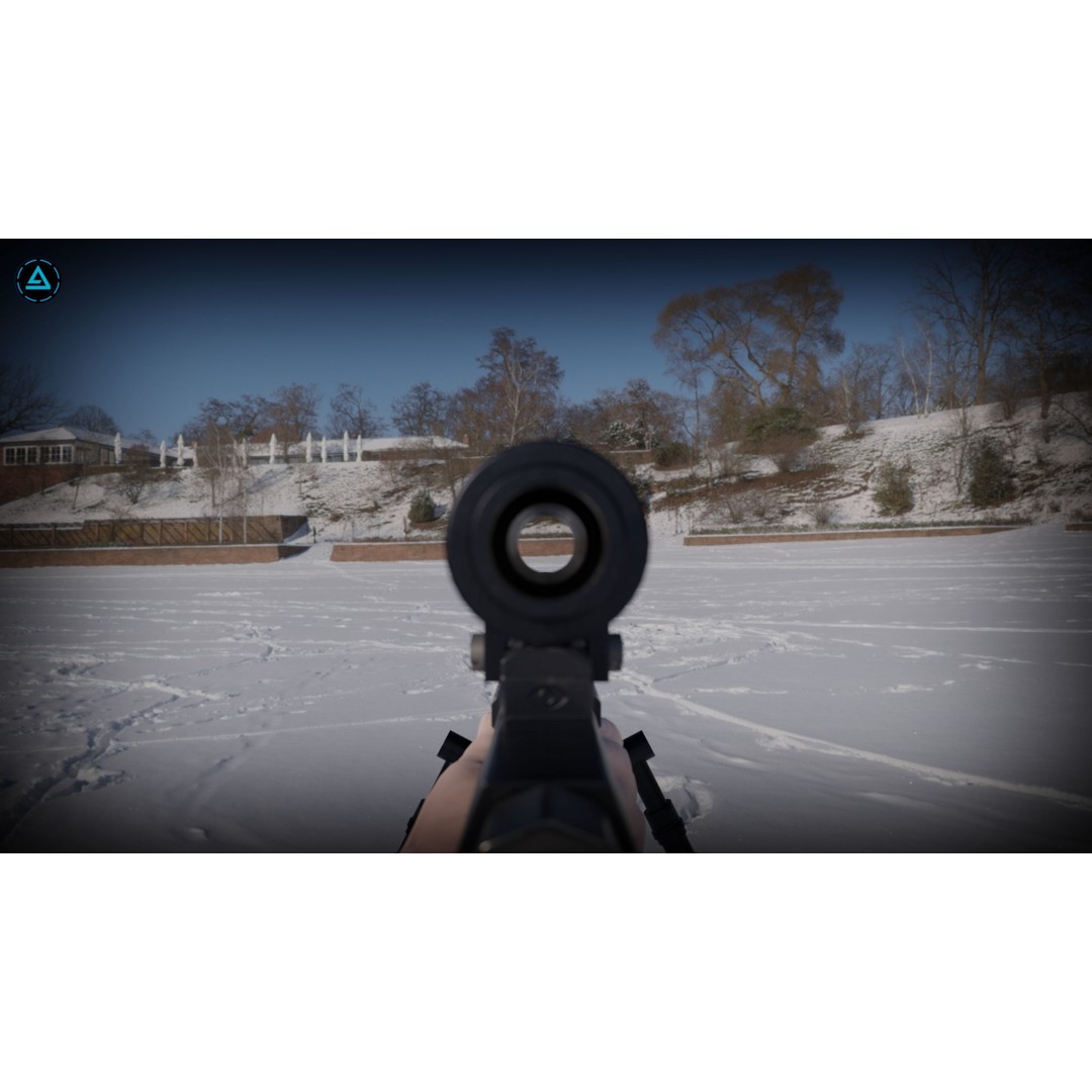 FATAL X59 Sniper 3D Model – Low Poly Rigged Weapon, FBX - View 11