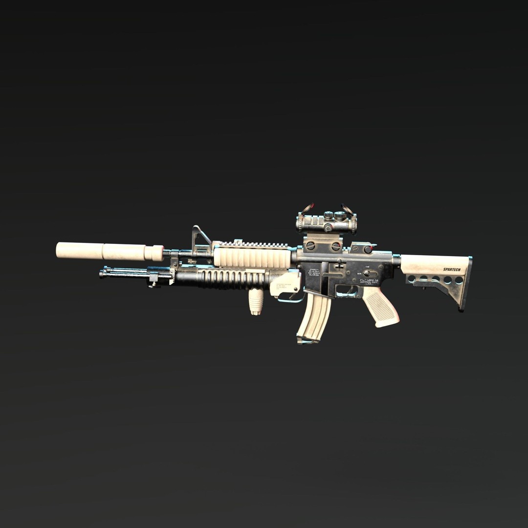 US Army Military Pack 3D Model – Rigged PBR Asset, FBX, OBJ - View 8