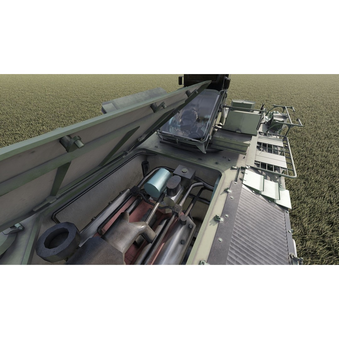 9K35 Strela-10 3D Model – Military Vehicle, PBR Textured, FBX/OBJ - View 20