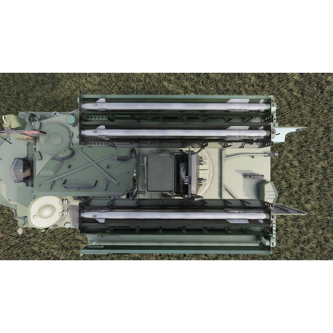 9K35 Strela-10 3D Model – Military Vehicle, PBR Textured, FBX/OBJ - View 23