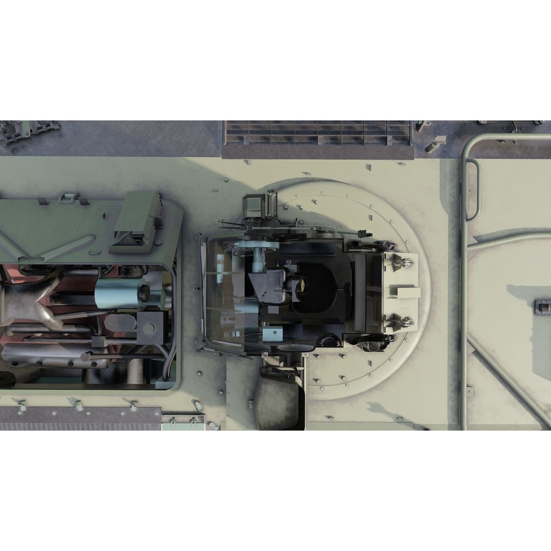 9K35 Strela-10 3D Model – Military Vehicle, PBR Textured, FBX/OBJ - View 24