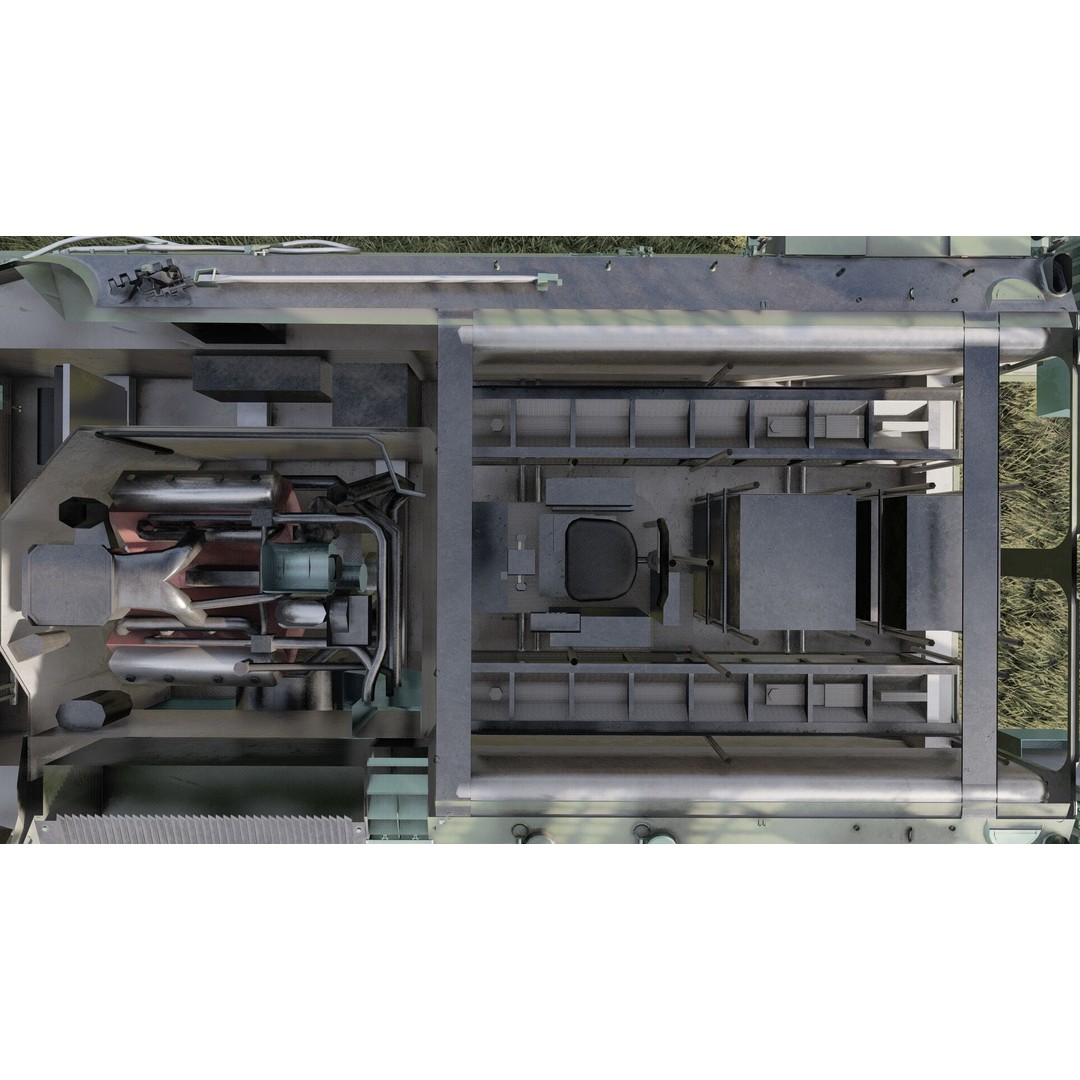 9K35 Strela-10 3D Model – Military Vehicle, PBR Textured, FBX/OBJ - View 26