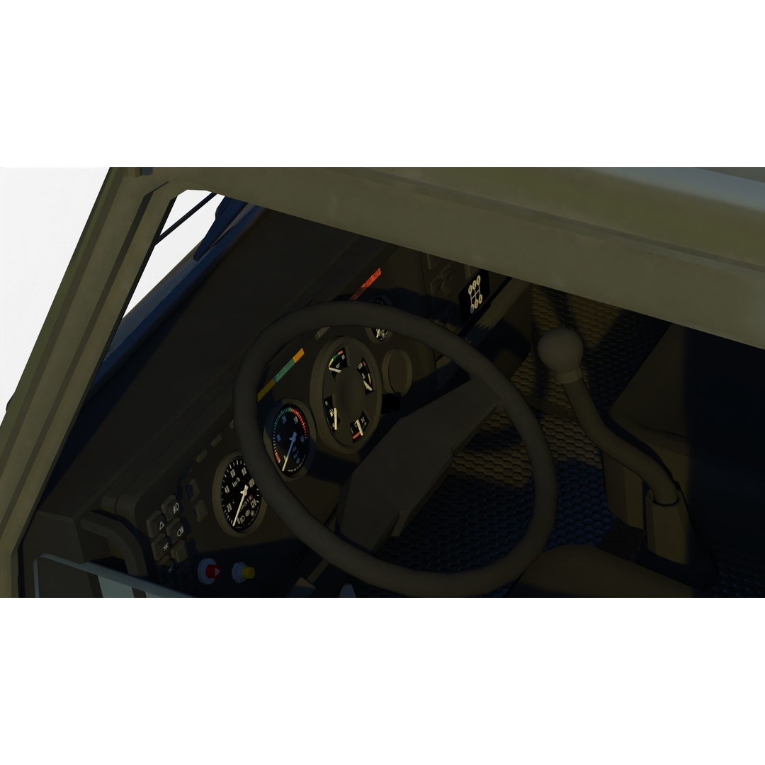 KamAZ-6350 3D Model – Heavy Utility Truck, PBR Textures, FBX - View 15