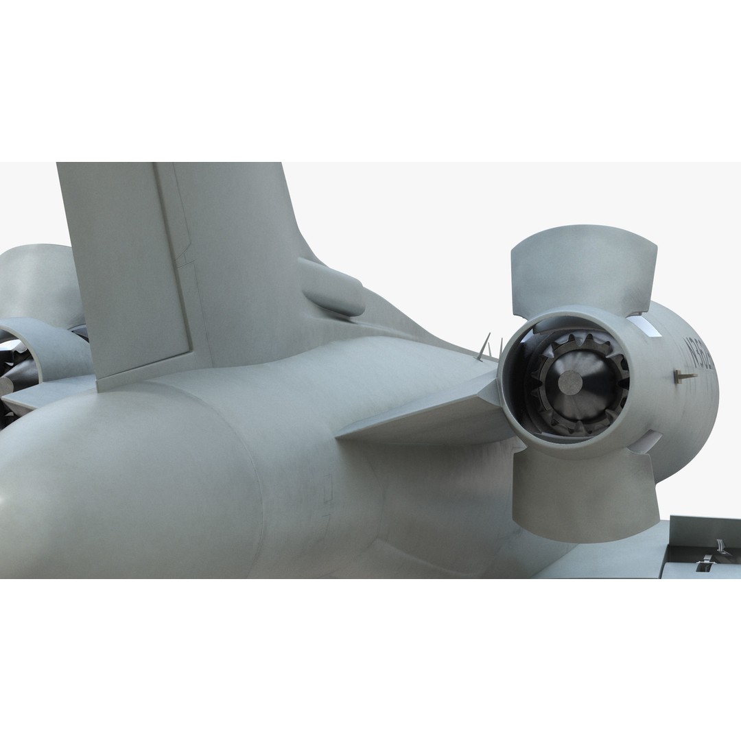 Gulfstream G550 CAEW 3D Model – High Poly Military Aircraft, FBX, PBR - View 16