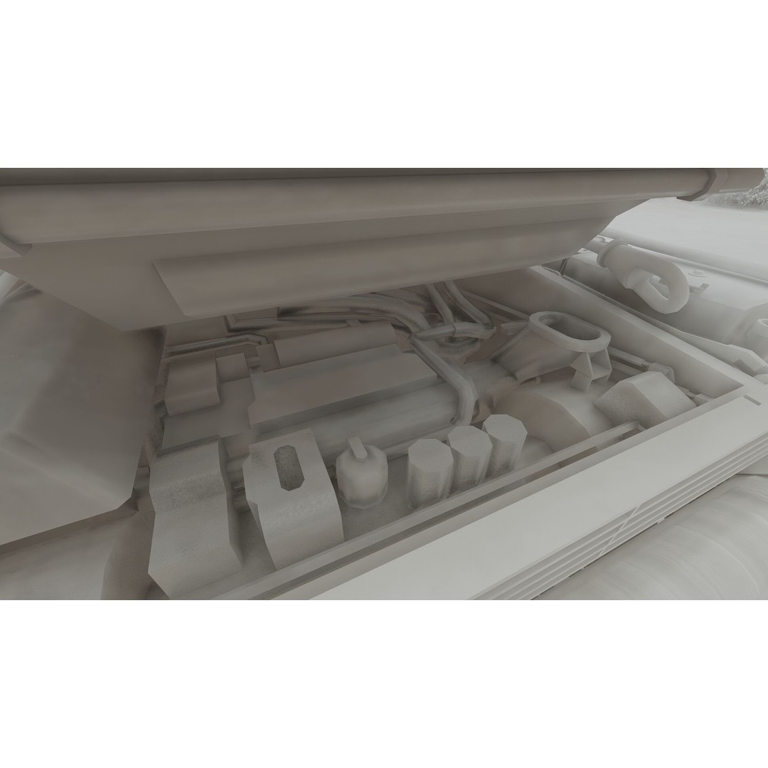 T-64 Main Battle Tank 3D Model – Textured Game Asset, FBX & OBJ - View 38