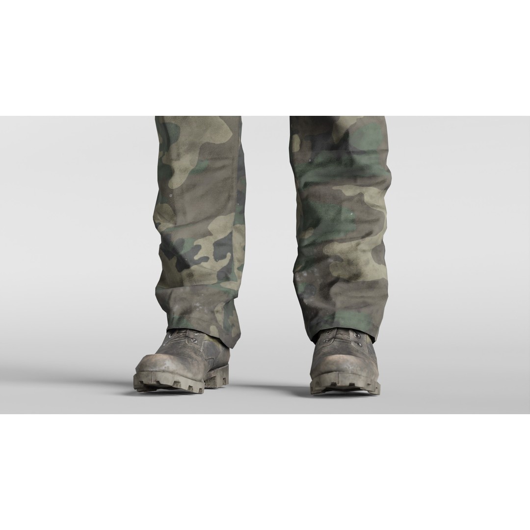 RUSSELL ADLER 3D Model – Rigged Low-Poly Game Character, FBX - View 7
