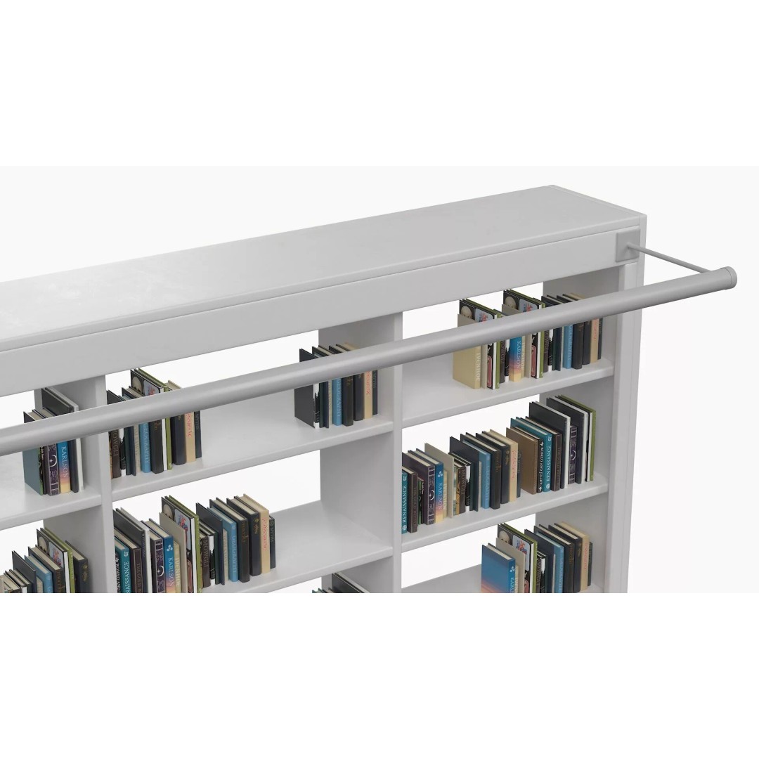 Library Furniture Set 3D Model – Modern Interior Components, FBX - View 14