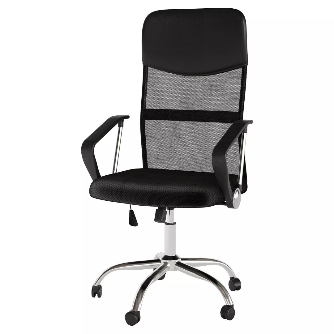 Arano Office Chair 3D Model – High-Quality Ergonomic Design, FBX/OBJ - View 4