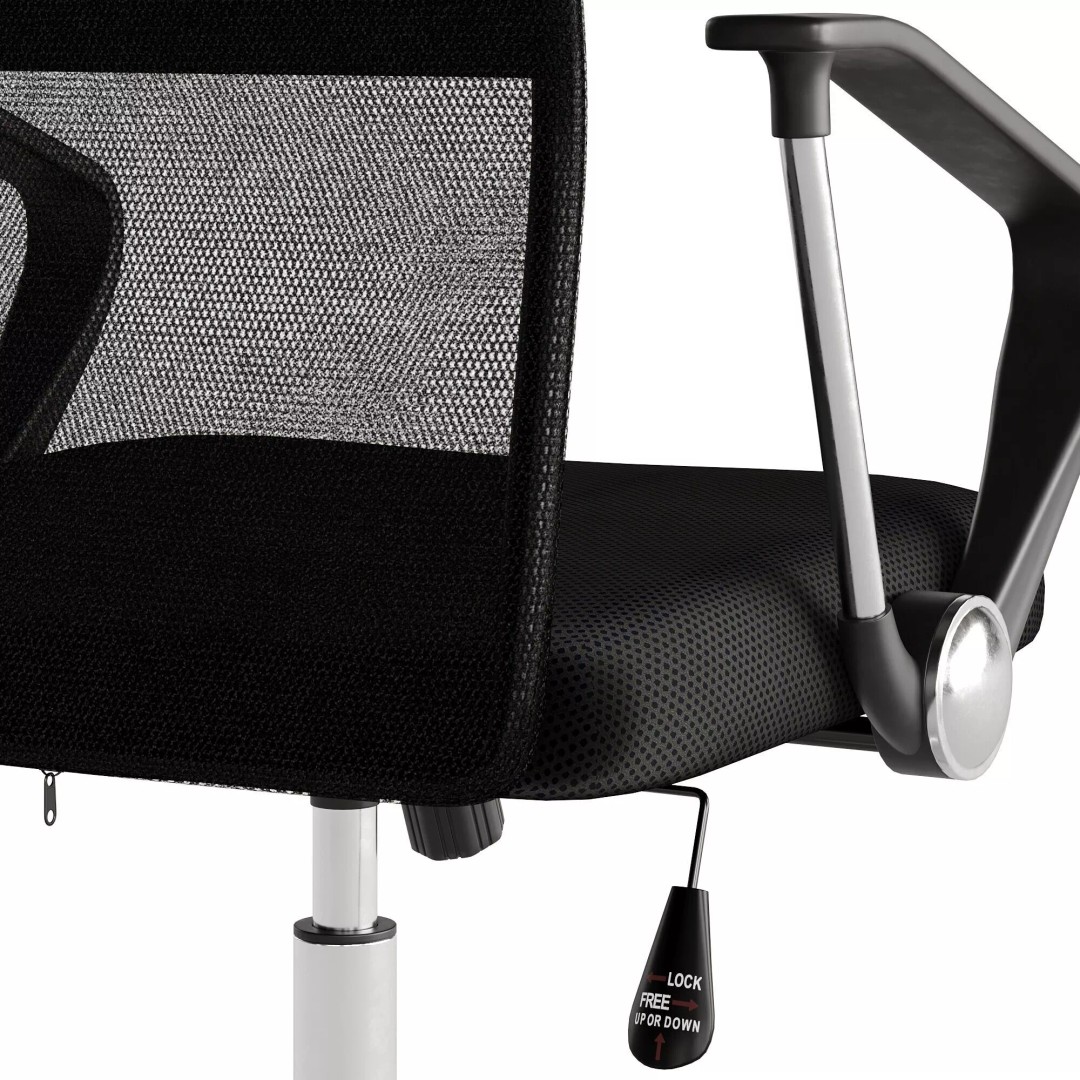 Arano Office Chair 3D Model – High-Quality Ergonomic Design, FBX/OBJ - View 9