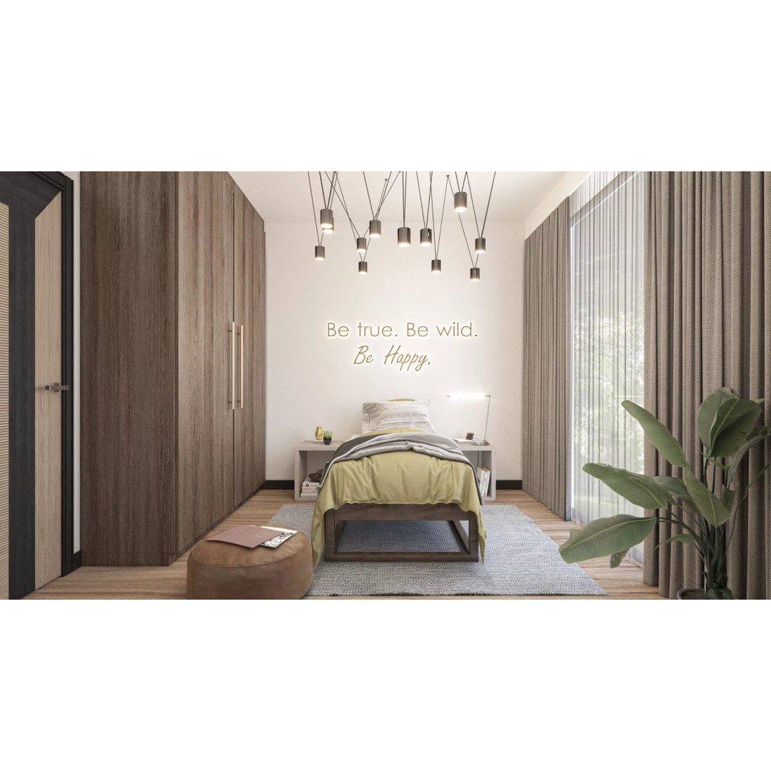 Penthouse Living Room 3D Model – Realistic Interior Design, FBX, OBJ - View 6