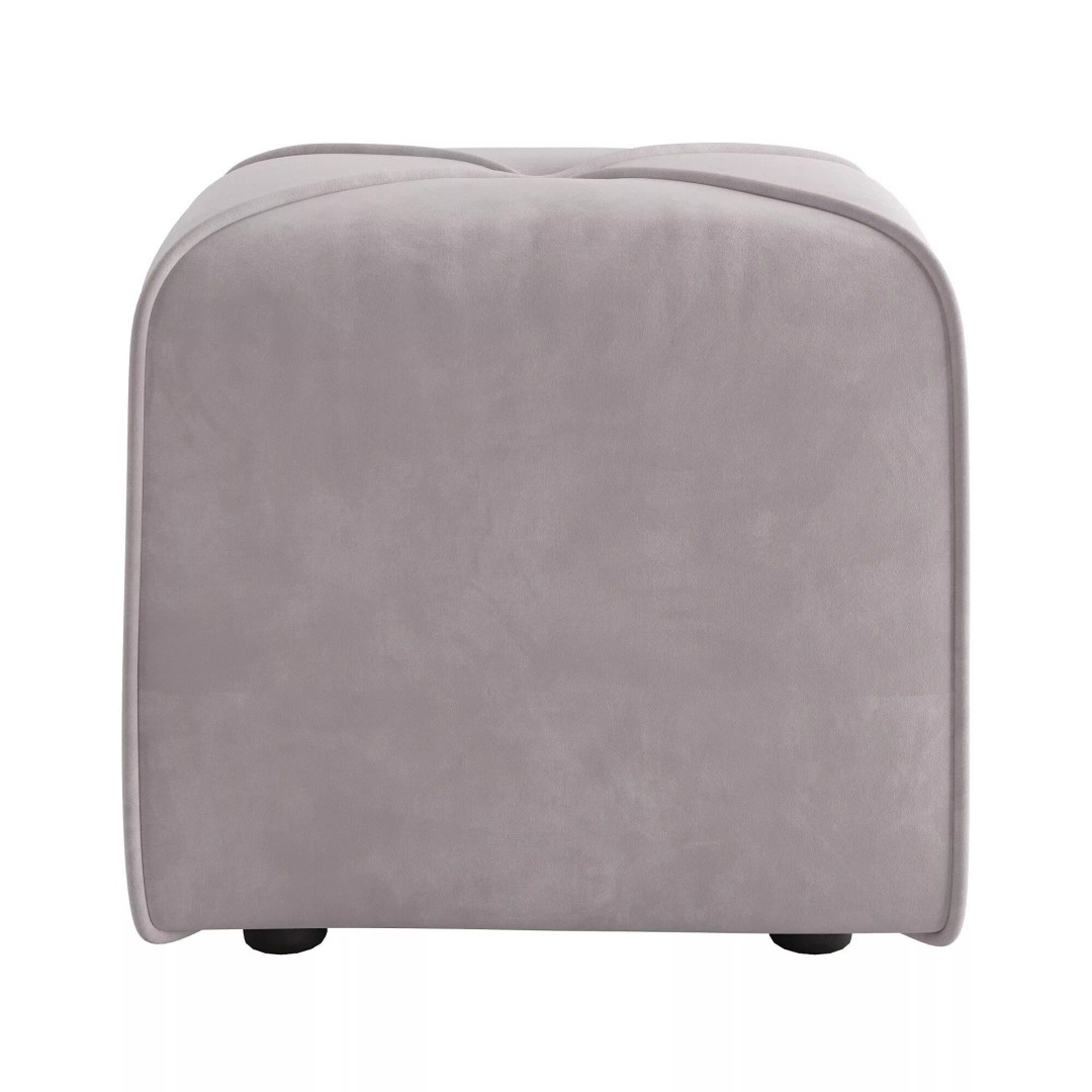 Sigur Pouf 3D Model – Modern Soft Seating Set, FBX & OBJ - View 6