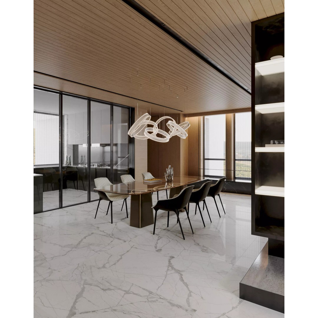 Modern Villa 3D Model – Luxurious Interior Scene with PBR Textures - View 4