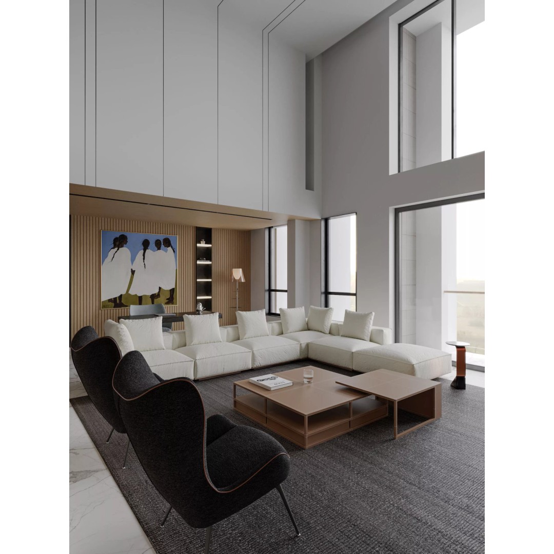Modern Villa 3D Model – Luxurious Interior Scene with PBR Textures - View 9