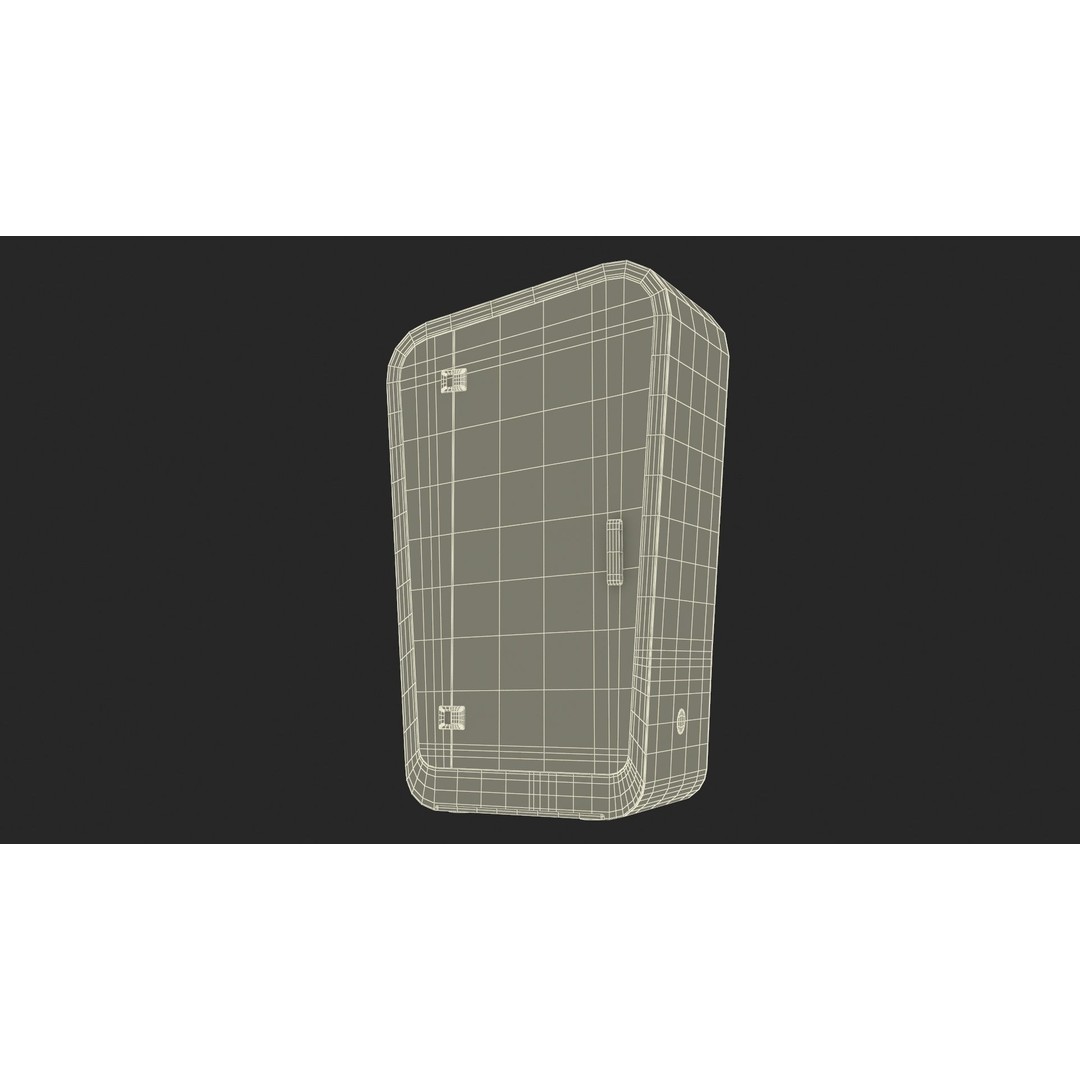 Wooden Office Phone Booth 3D Model – PBR Textured Privacy Pod, FBX, OBJ - View 25
